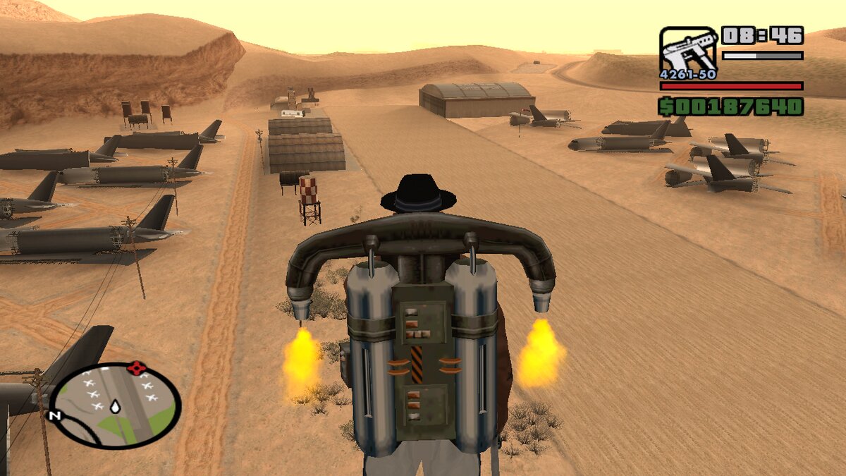 Рассвет над полузаброшенным аэропортом