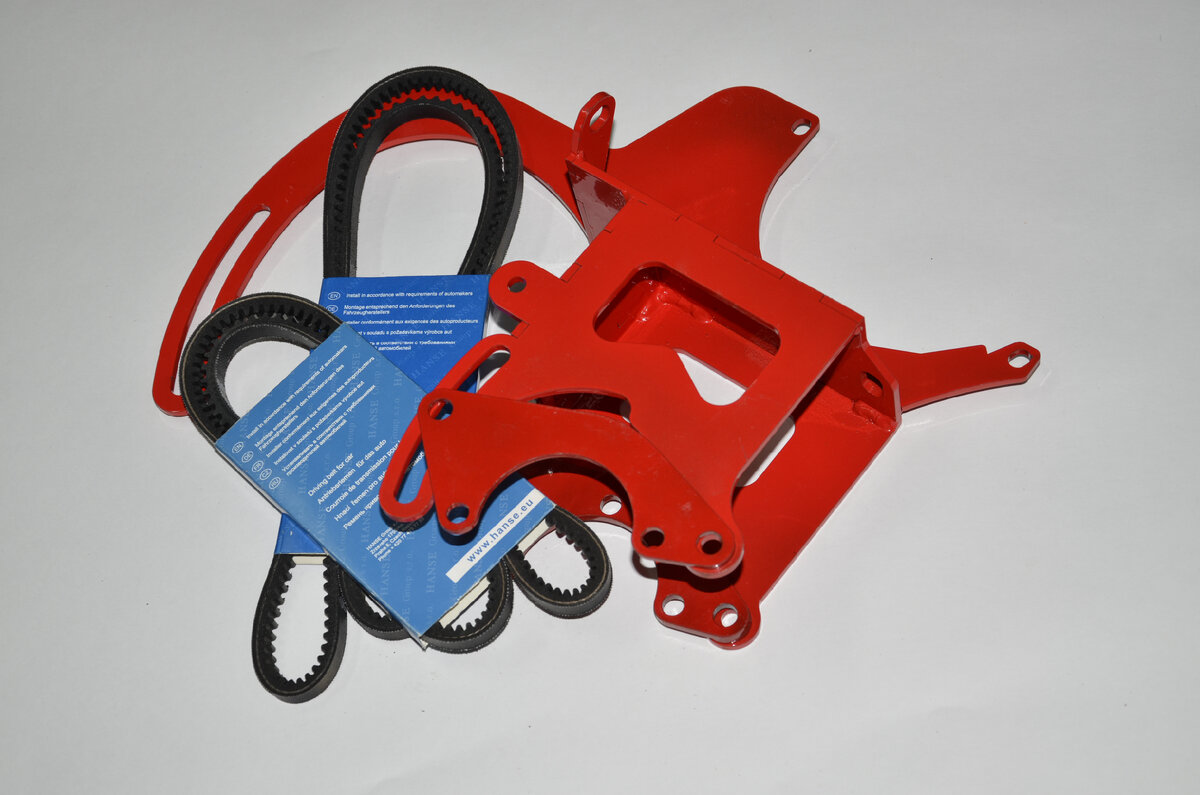 Кронштейн переноса генератора на верх для нивы, безгеморойная установка) 