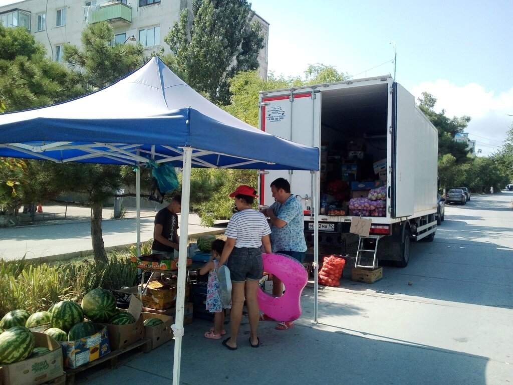 Грузовик из Херсона. Фото автора канала