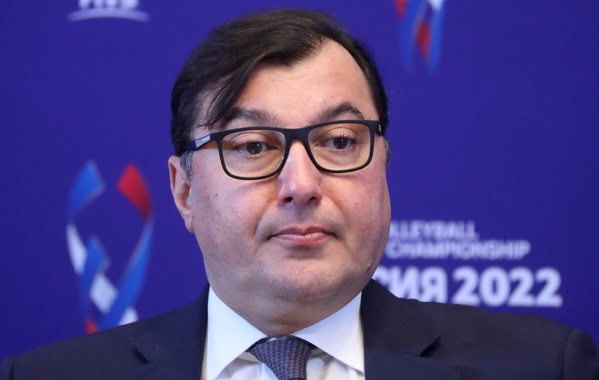    Президент Всероссийской федерации волейбола Станислав Шевченко  Станислав Красильников/ТАСС