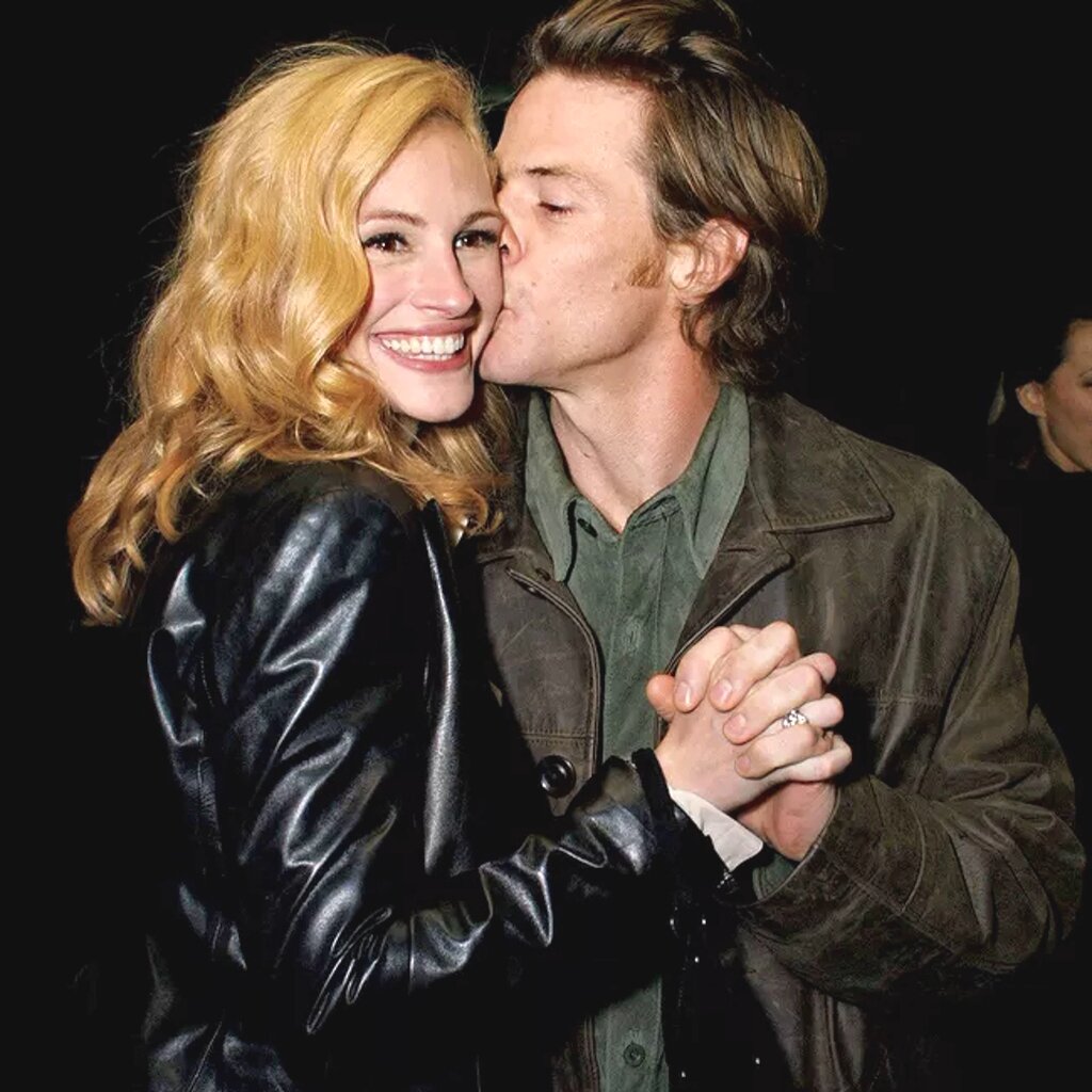 Джулия Робертс и Дэниел Модер на съемках фильма «Мексиканец»