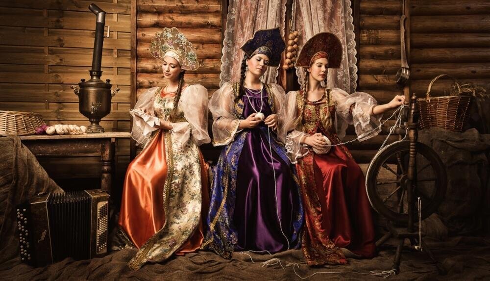 Три девицы картинки