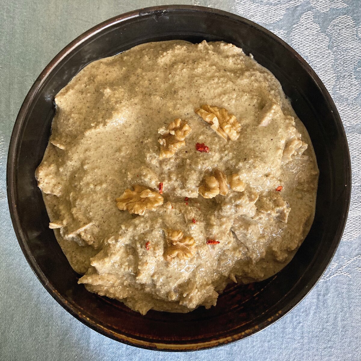 Рецепт сациви из курицы по грузински с орехами классический пошаговый фото