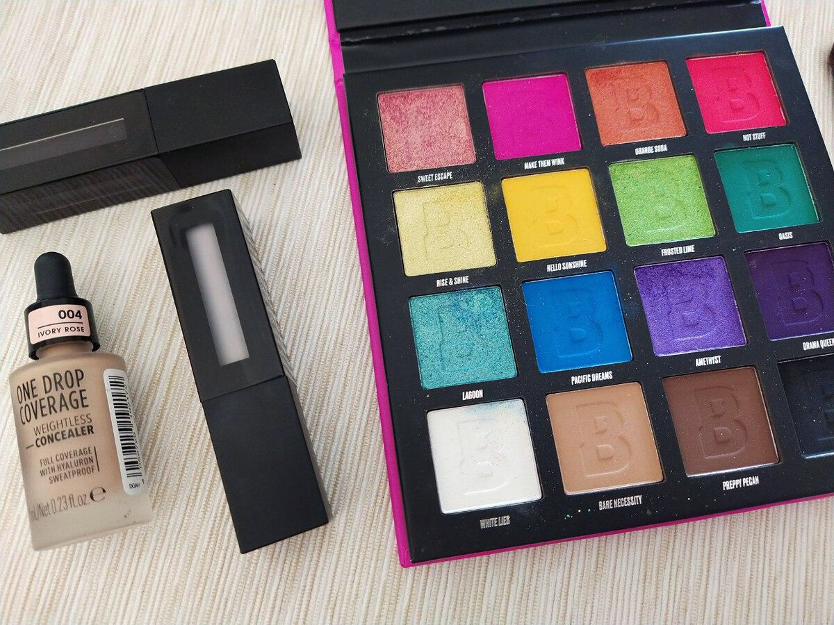 Палетка и то, на что буду делать свотчи