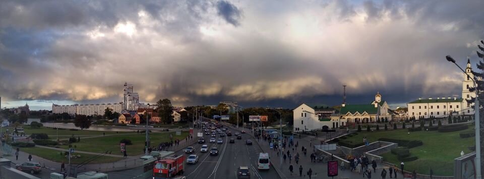 Немига. Минск. 25.09.2018. Фото автора