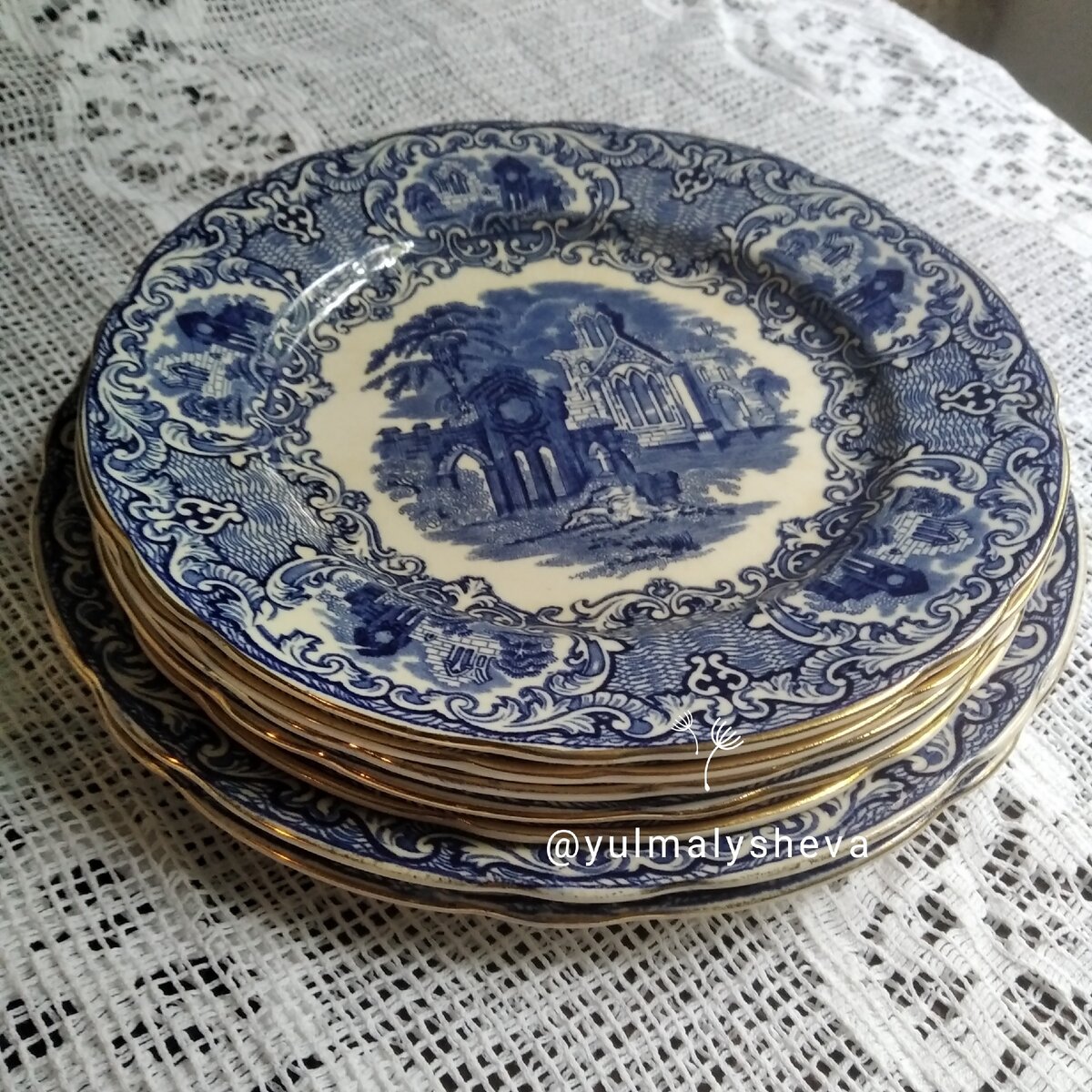 Очередные экспонаты моей коллекции винтажной посуды 