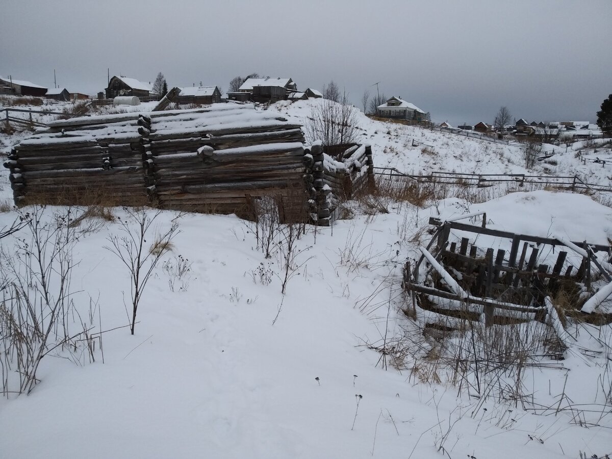 Остатки соляного амбара. 