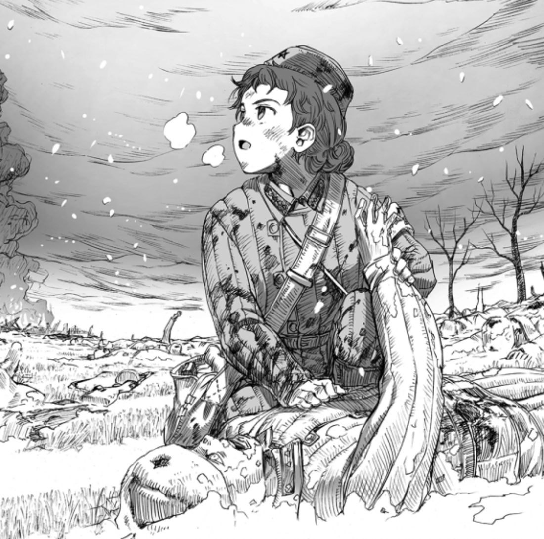 Манга "У войны не женское лицо"