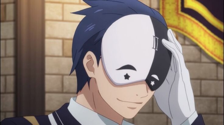 Первый парень в маске