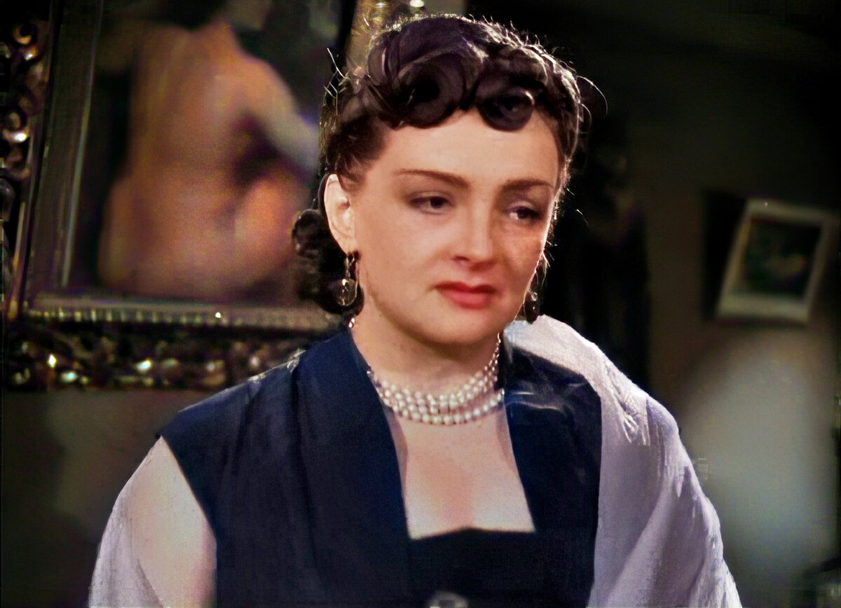Марина Фигнер в фильме «На дальних берегах», 1958 год