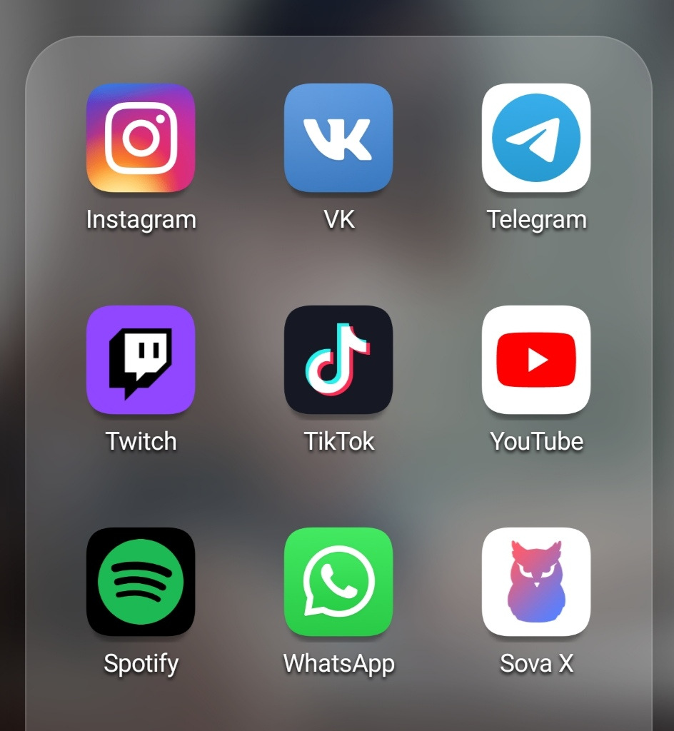 Популярные соц.сети и сервисы