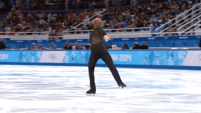 Евгений Плющенко выполняет 4 тулуп на Олимпиаде в Сочи (источник - youtu.be/BeMoig-AJzk)  