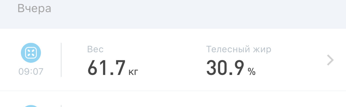 мой вес