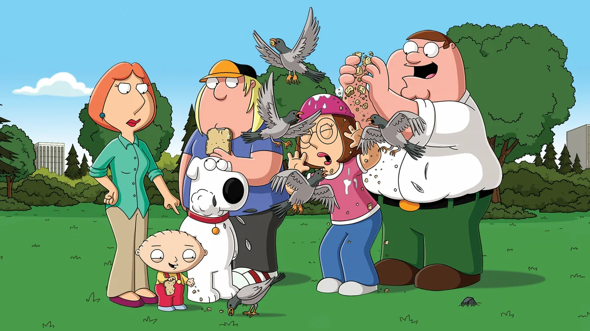Мультсериал Гриффины 1999 года.