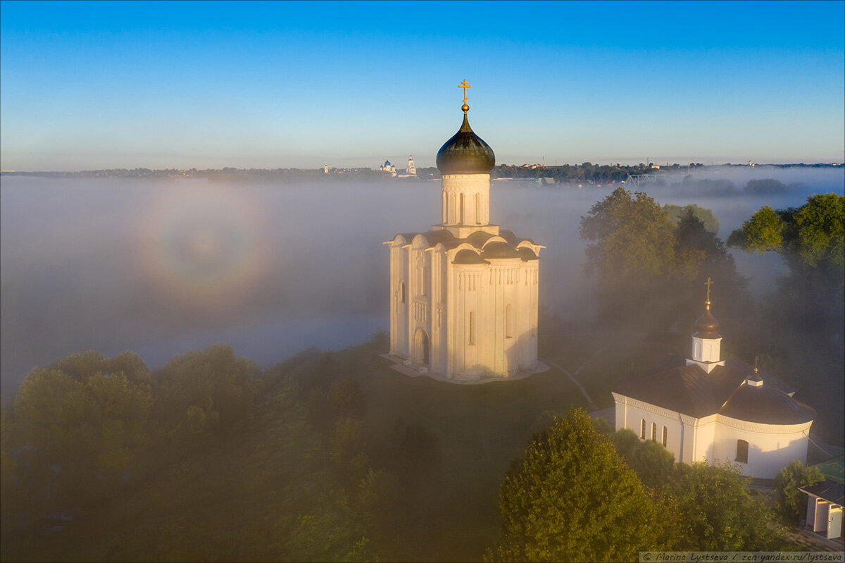 Картина на Нерли панорамный