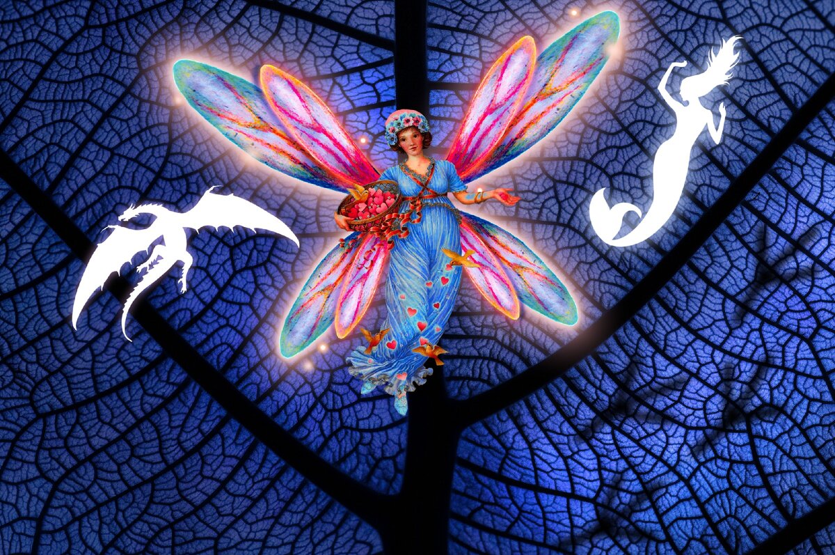 Авторский коллаж Legenda Vincento на основе фото David Clode.