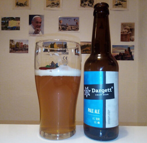 «Coney Island (Pale Ale)» в стакане. Фото автора
