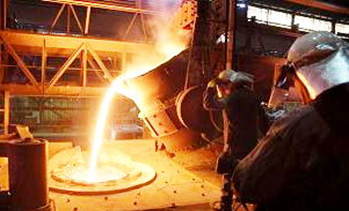 Заполнение литейной формы расплавом