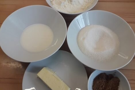 Ингредиенты для приготовления домашних конфет за 5 минут