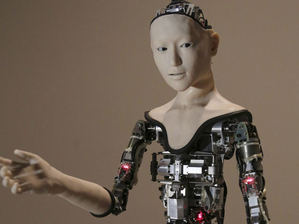 Оцените искусственный интеллект. Человекоподобный робот. Робот андроид. Робот гуманоид.