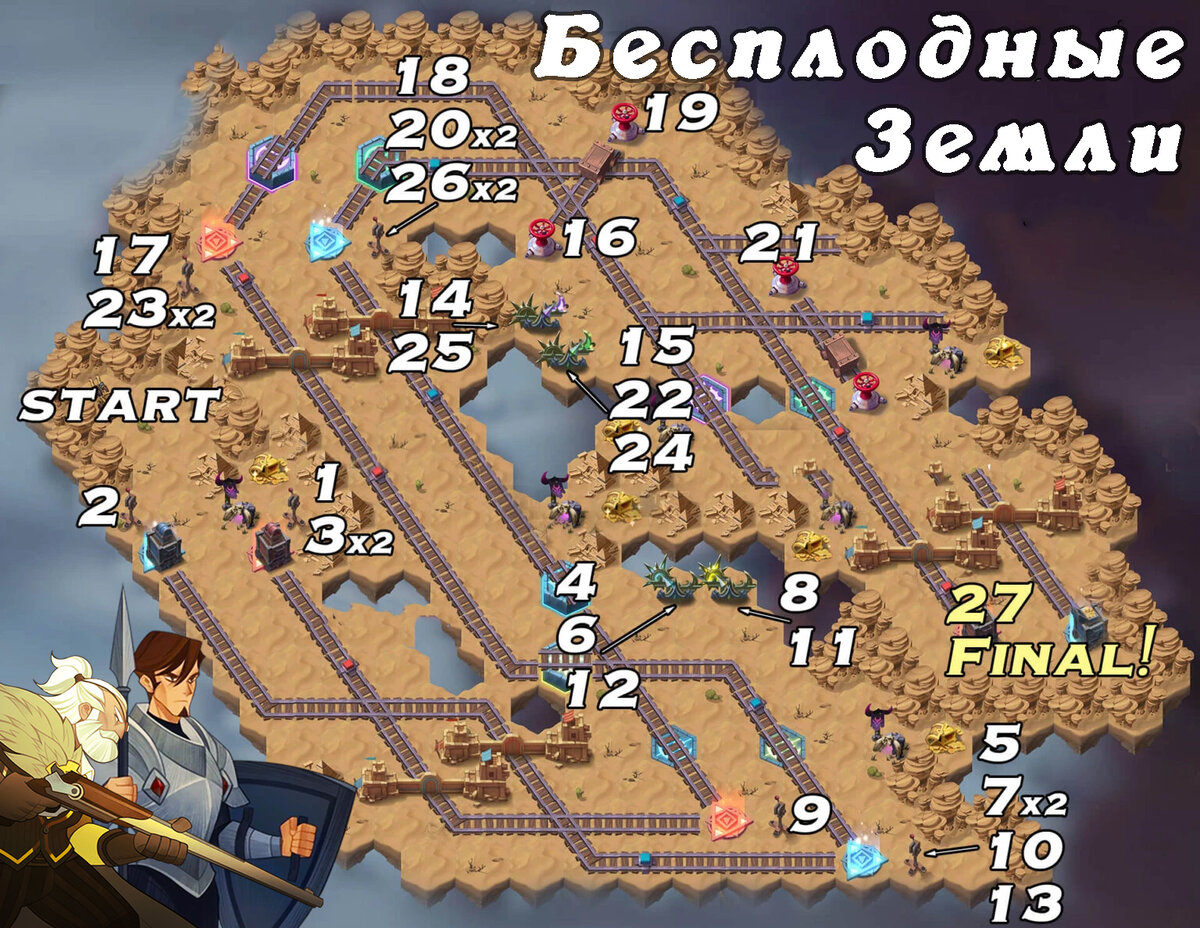 Карта к событию ЧП "Бесплодные Земли"