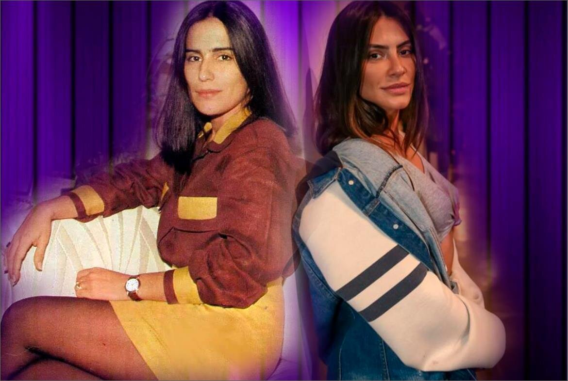 Коллаж автора - Глория Пирес и Клео Пирес