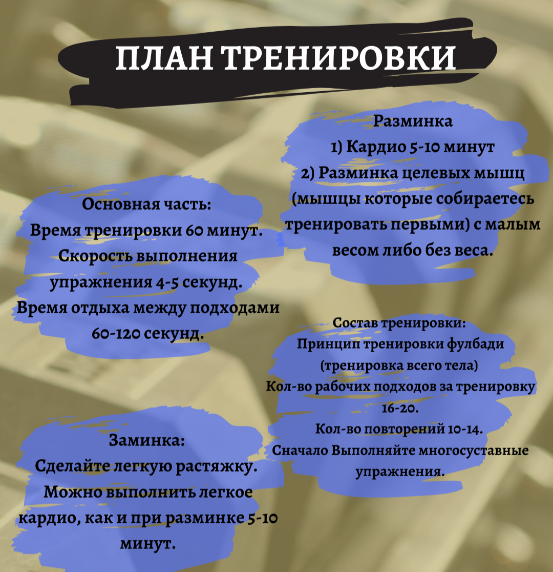 Как спланировать свою тренировку, чтоб быстро накачаться? | gaspower | Дзен