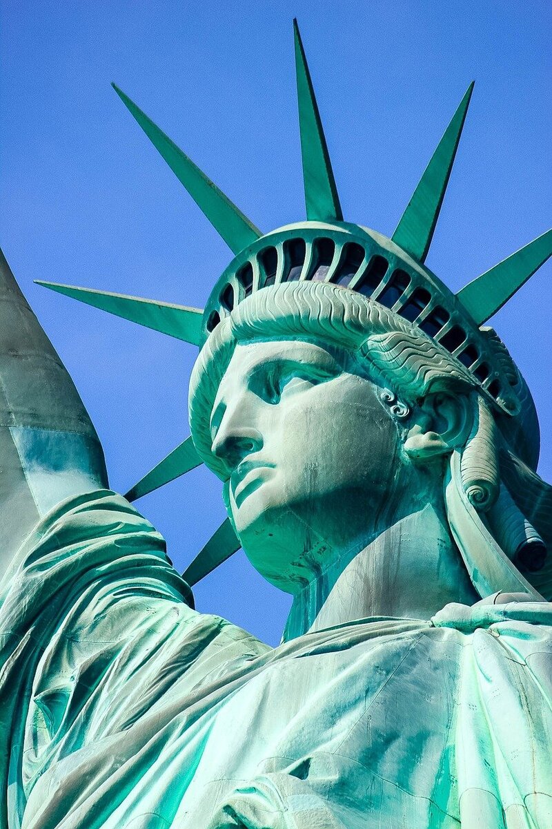 Статуя Свободы. pinterest