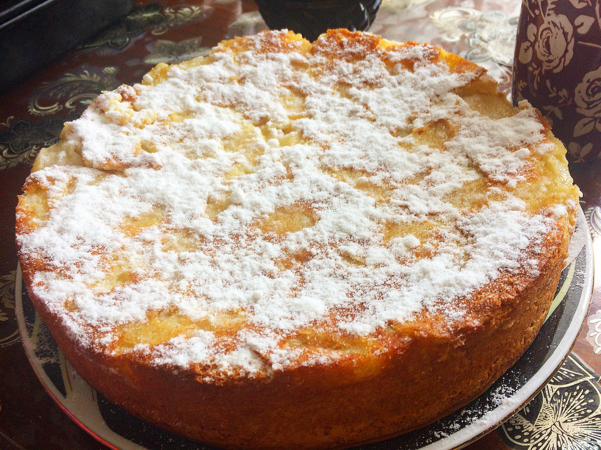 Рецепты, шарлотка, быстрый десерт