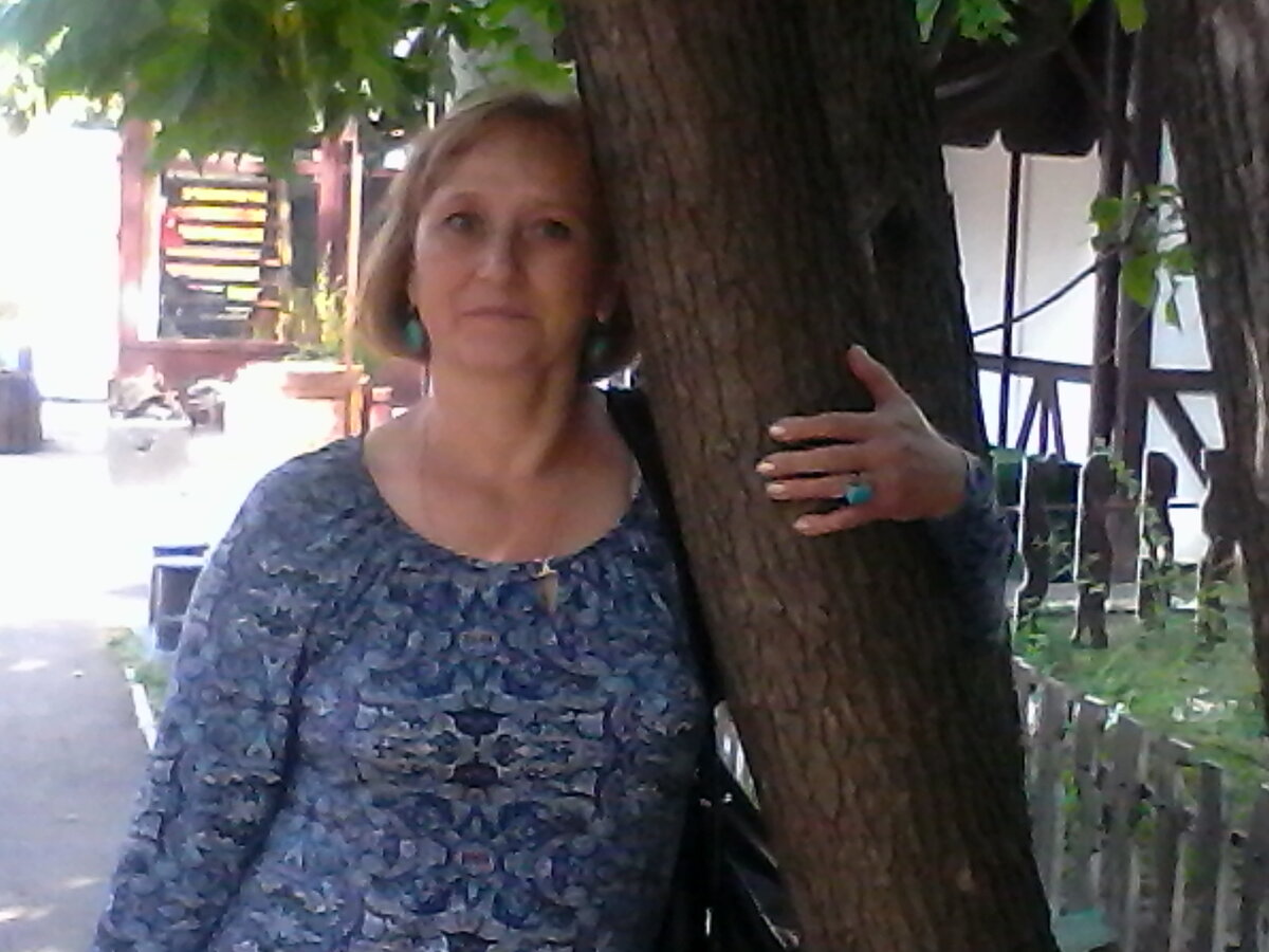 Герун Ольга  в Нижнем Новгороде  в  парке