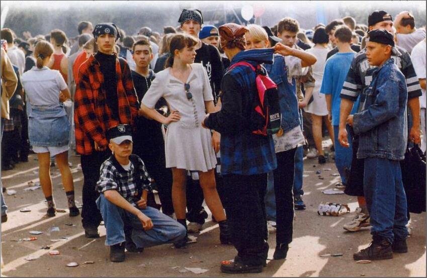 Фото 1996 год, скрин из журнала "Огонек"