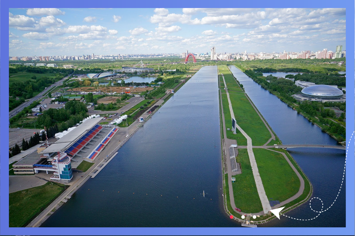 Гребной канал москва крылатская ул 2 фото Гребной канал в Крылатском Москва online Дзен