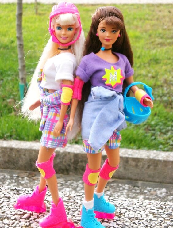 Skating barbie sale