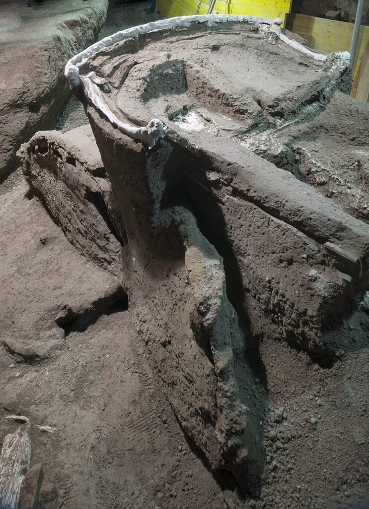 Вид на повозку с правой стороны  / Luigi Spina / Parco archeologico di Pompei