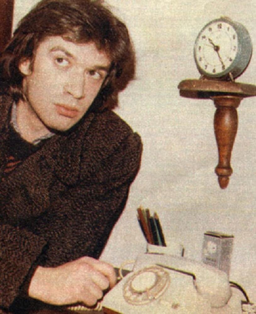 Владимир Машков в молодости .