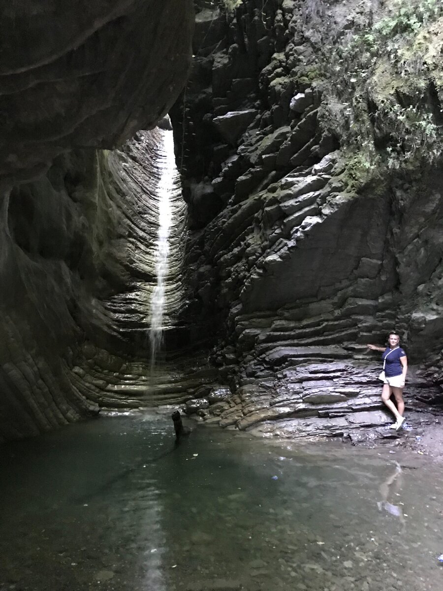 Водопад Свирское ущелье, Лазаревское, Сочи