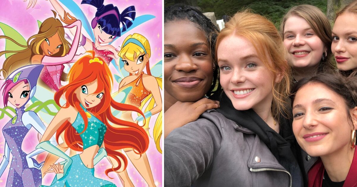 Сравнение героинь мультфильма с актрисами сериала, источник: Яндекс картинки