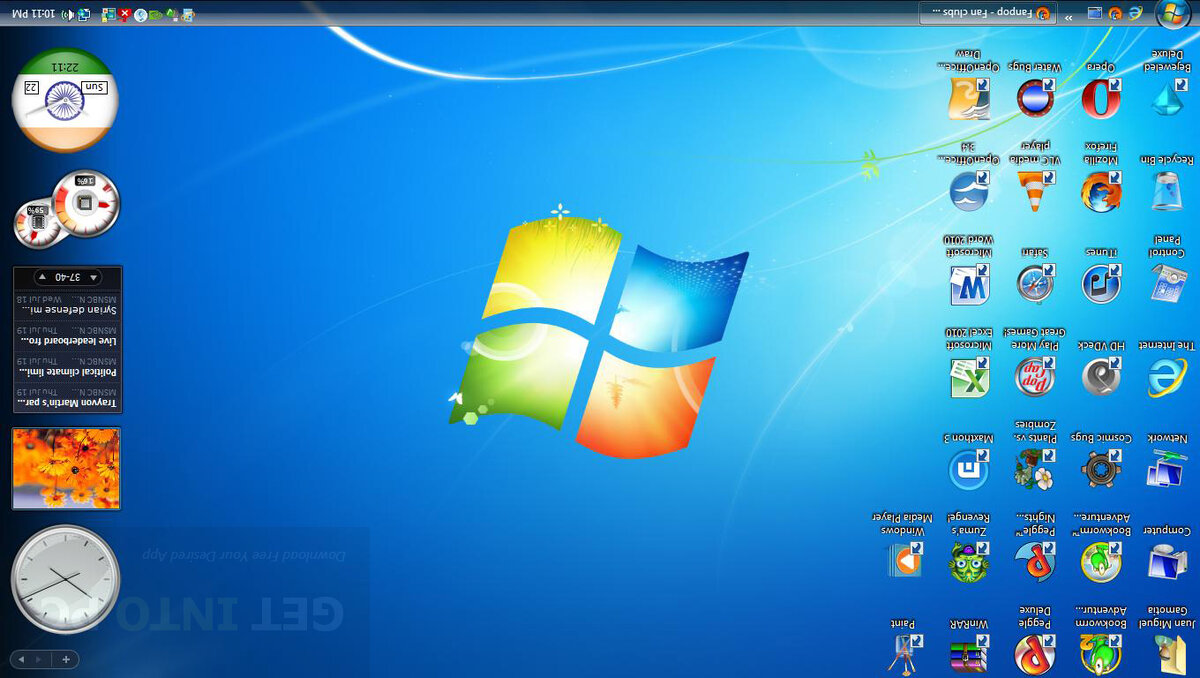 Операционная система Windows  обладает графическим интерфейсом, который значительно удобней текстового интерфейса MS-DOS.