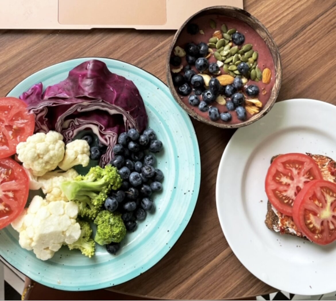 Как пример полноценного завтрака 

