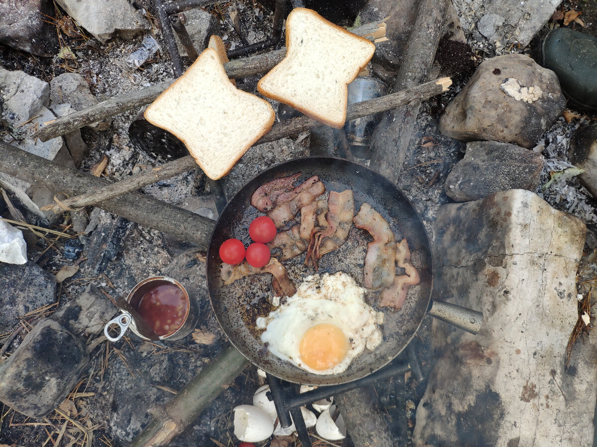 Попытки английского завтрака. Ну то же вариант)