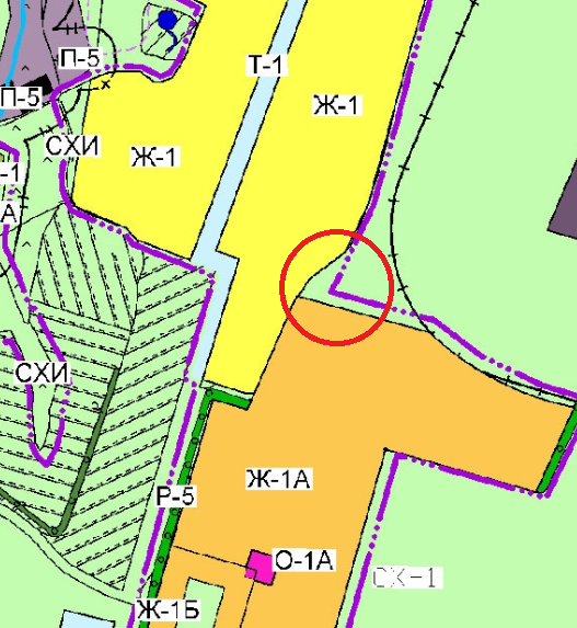 Фрагмент генерального плана