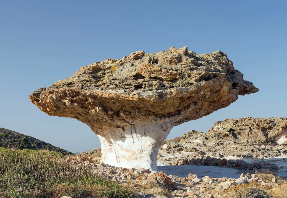 Уникальный каменный гриб "Скиади". Фото: 1poin.com