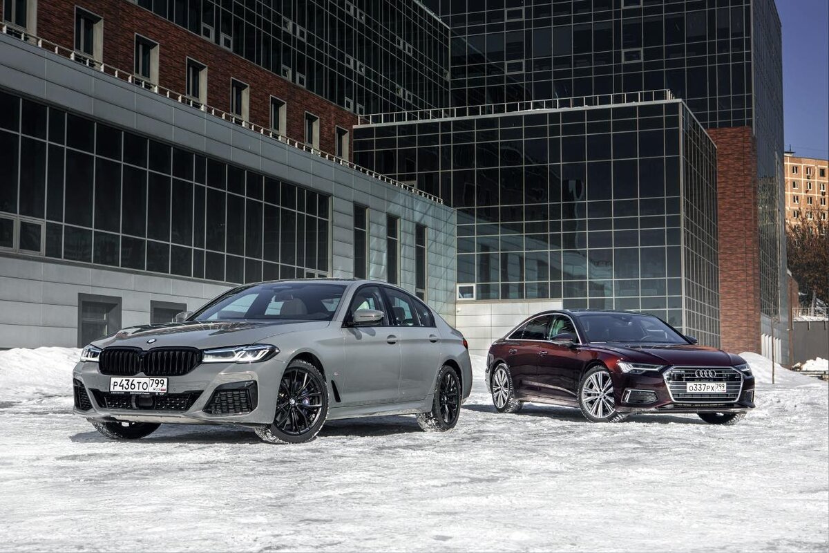 BMW 5 против Audi A6