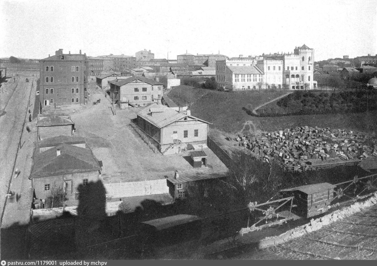 Жилой квартал для рабочих, 1900-е годы