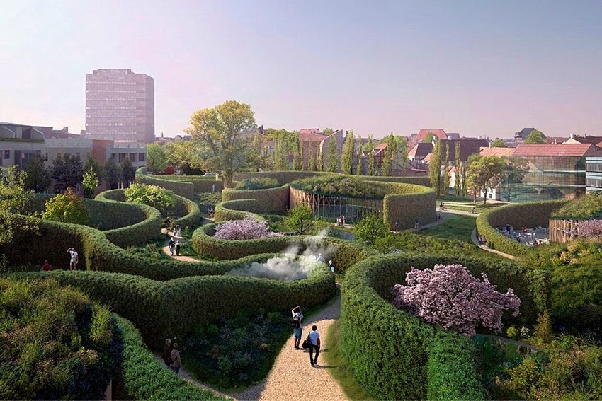 Музей Андерсена. © Kengo Kuma and Associates, Корнелиус Фоге, MASU Planning