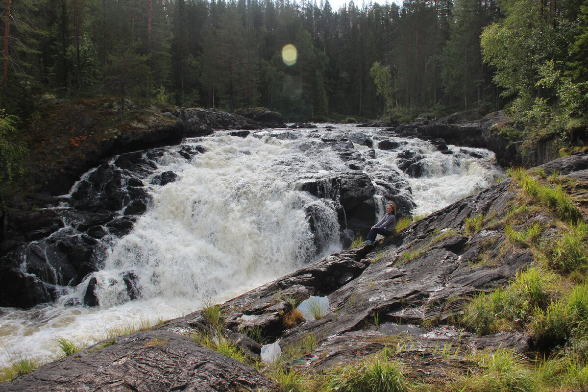 Водопад Куми.