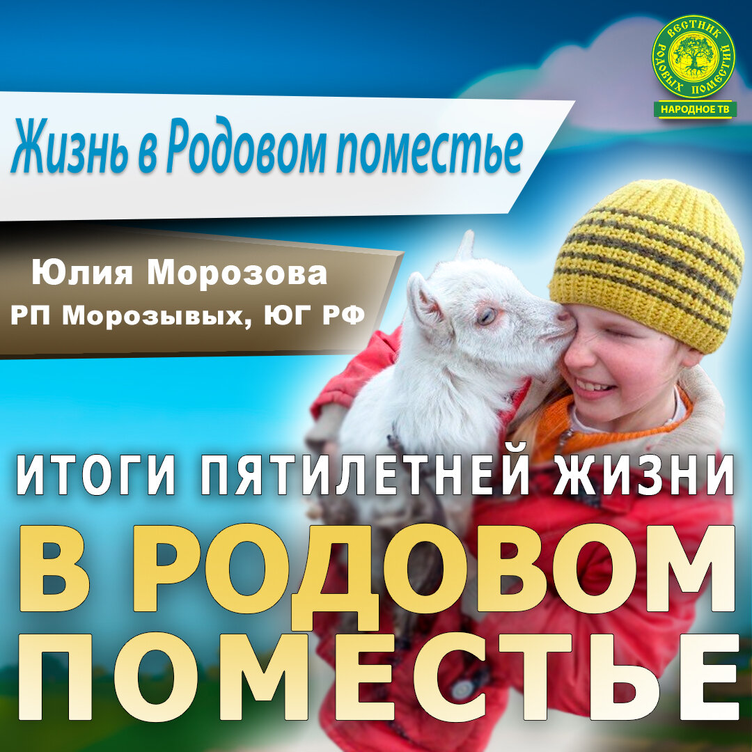 Итоги пятилетней жизни в Родовом поместье