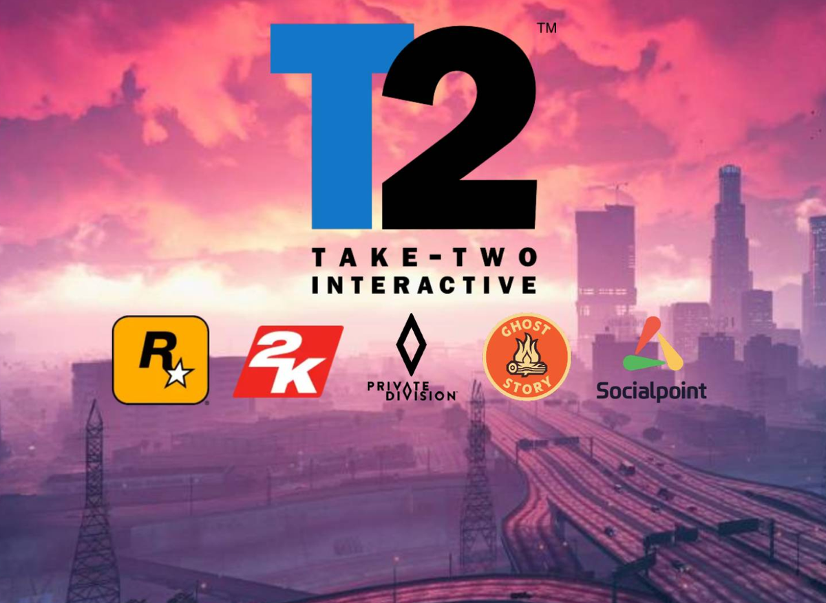 Interactive games. Компания take two. Takes two. Take-two interactive. Зинга игра.