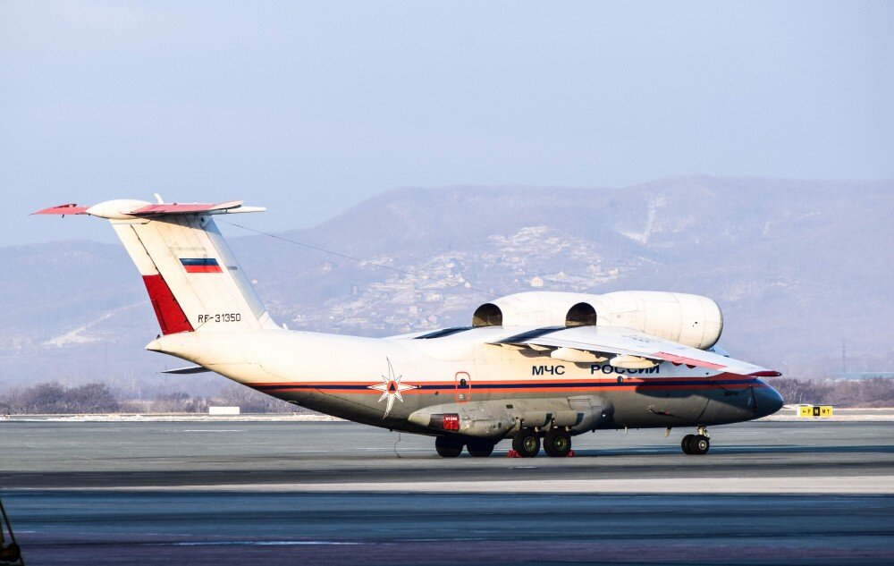 Ан-74, RF-31350, 1993 года выпуска, МЧС России