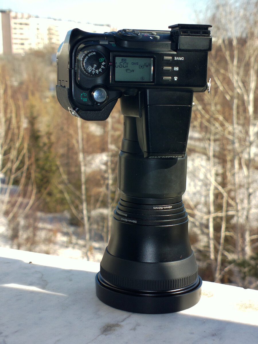 Olympus E-100RS + TCON14B